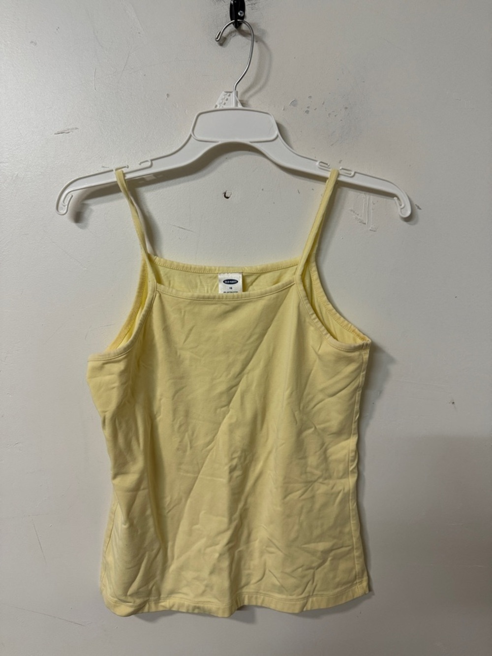 Old Navy Yellow Spaghetti Strap Tank Top 2002